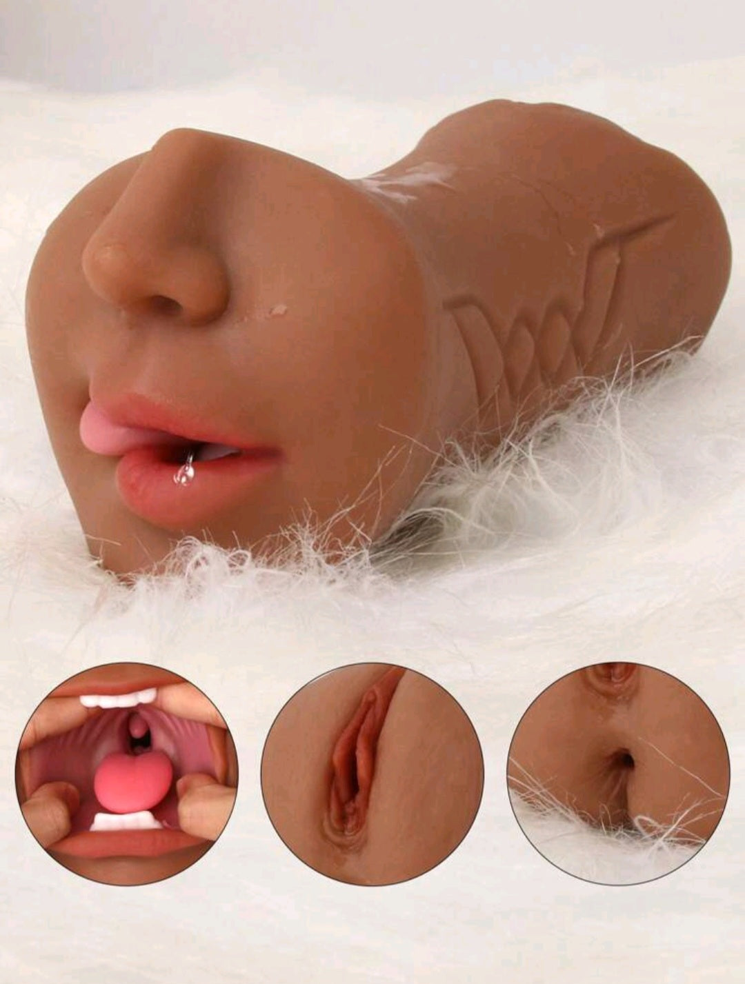 Mouth vagina anus 3 in 1 pleasure  image 0