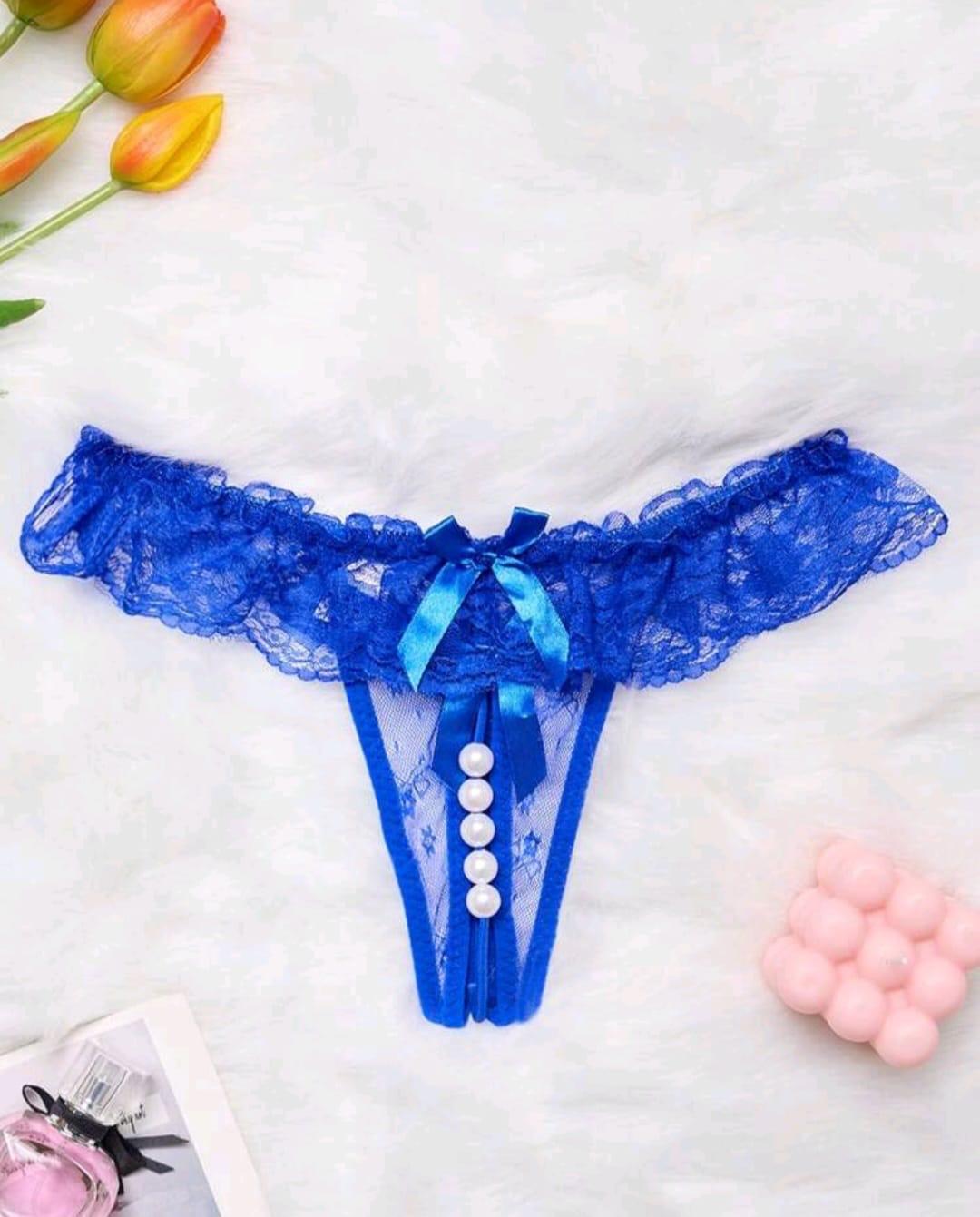 Front pearled thrilliy G string image 3