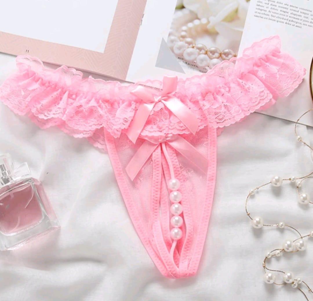 Front pearled thrilliy G string image 1